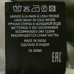 Isabel Marant Etoile White/Green Tie-Dye Cotton Dena T-Shirt S