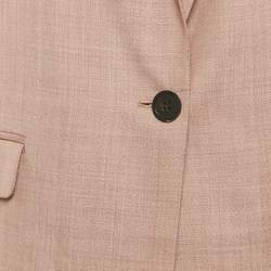 Isabel Marant Etoile Pink Wool Single Breasted Blazer M