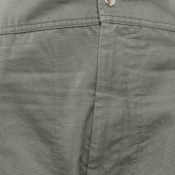 Isabel Marant Etoile Green Cotton Tapered Raluniae Trousers S