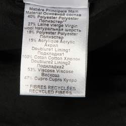 Pre Owned Isabel Marant Etoile Blue Plaid Check Wool Drogo Jacket S