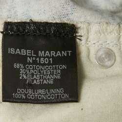 Pre Owned بنطلون كورديوري مطبوع متعدد الألوان إيزابيل مارنت إيتوال بيري مقاس متوسط - ميديم