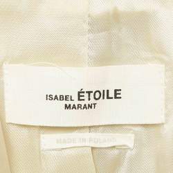Pre Owned Isabel Marant Etoile Multicolor Checker Linen Vest & Shorts S