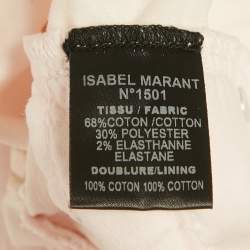 Pre Owned Isabel Marant Etoile Pink Corduroy Skinny Fit Jeans M