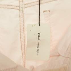 Pre Owned Isabel Marant Etoile Pink Corduroy Skinny Fit Jeans M