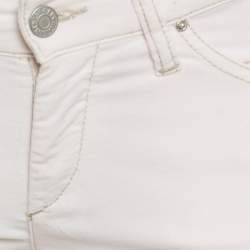 Pre Owned Isabel Marant Etoile Pink Corduroy Skinny Fit Jeans M
