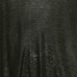 مملوكة مسبقًا تي شيرت إيزابيل مارانت إيتوال جيورسي أسود شبه شفاف مقاس متوسط - ميديم