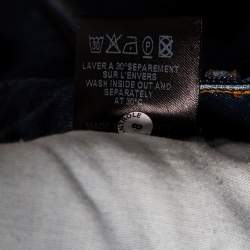 Isabel Marant Étoile Blue Denim Distressed Trim Detailed Jeans M