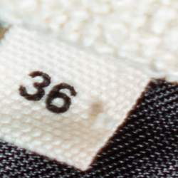 Pre Owned Isabel Marant Etoile Cream Silk Linen Oversized Fringed Tunic S