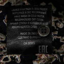 Pre Owned Isabel Marant Etoile Multicolored Floral Printed Cotton Pintuck Pleated Vanille Dress M