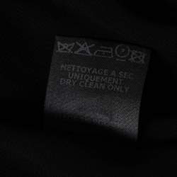 Pre Owned Isabel Marant Etoile Black Chiffon Lace-Up Sleeveless Dress 