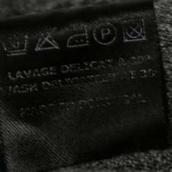 Pre Owned Isabel Marant Etoile Grey Knit Round Neck Long Sleeve Dress M