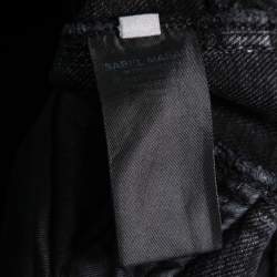 Isabel Marant Etoile Grey Distressed Denim Jeans M Waist 32"
