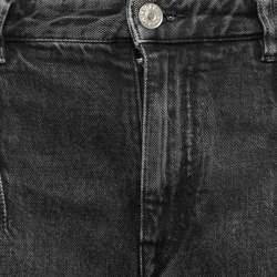 Isabel Marant Etoile Grey Distressed Denim Jeans M Waist 32"