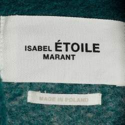 Isabel Marant Etoile Gingham Checked Gabriel Coat S