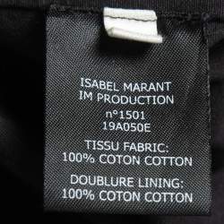 Pre Owned Isabel Marant Etoile Grey Distressed Effect Cotton Zip-Up Jumpsuit S