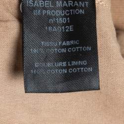 Isabel Marant Etoile Khaki Brown Denim Jeans M Waist 32"