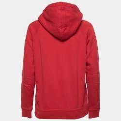 Isabel Marant Etoile Red Jersey Hooded Sweatshirt M