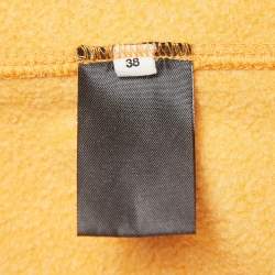 Pre Owned Isabel Marant Etoile Orange Cotton Short-Sleeve Sweatshirt M