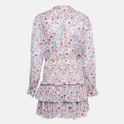 Isabel Marant Etoile Multicolor Floral Print Cotton Shirt and Naomi Skirt Set M
