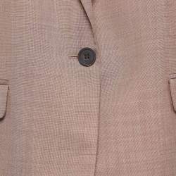 Isabel Marant Etoile Light Brown Wool Single Breasted Blazer M