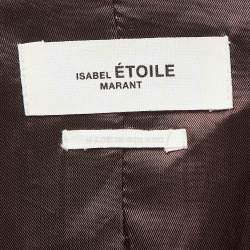 Isabel Marant Etoile Light Brown Wool Single Breasted Blazer M