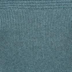 Isabel Marant Etoile Green Wool Blend Knit Button Detailed Sweater XS