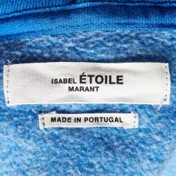 Isabel Marant Etoile Blue Knit Hoodie S
