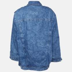 Isabel Marant Denim Volta Utility Jacket S