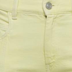 Pre Owned بنطلون جينز سكيني دينم أصفر إيزابيل مارانت فيكيرا خصر 29 بوصة ميديم