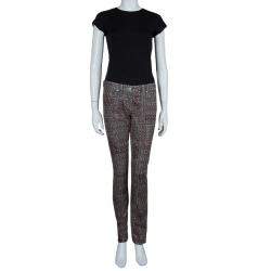 Isabel Marant Etoile Multicolor Printed Corduroy Pants M