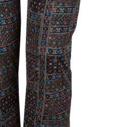 Isabel Marant Etoile Multicolor Printed Corduroy Pants M