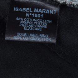 Isabel Marant Etoile Multicolor Printed Corduroy Pants M