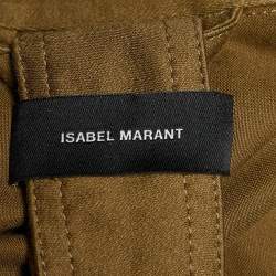 Pre Owned Isabel Marant Green Idony Cotton Blazer M