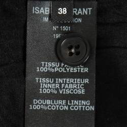 Pre Owned Isabel Marant Black Sequined Shorts M   