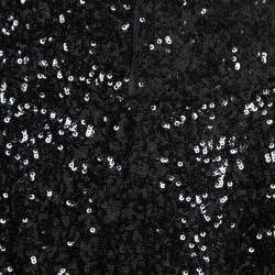 Pre Owned Isabel Marant Black Sequined Shorts M   