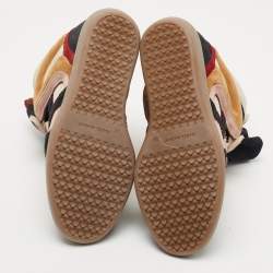 Isabel Marant Multicolor Suede Bekett Wedge Sneakers Size 38