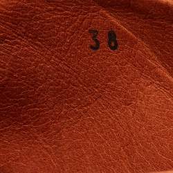 Pre Owned Isabel Marant Black/Green Leather and Printed Canvas Open Toe Wedge Boots Size 38