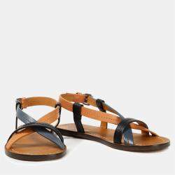 Isabel Marant Leather Strappy Flat Sandals 36