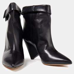 Isabel Marant Leather Ankle Boots 41
