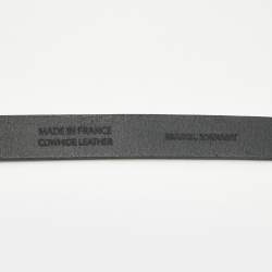 مملوكة مسبقًا Isabel Marant Lonny Waist Belt Black Leather