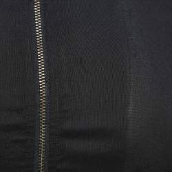 Pre Owned Isabel Marant Black Silk Gathered Blouse S