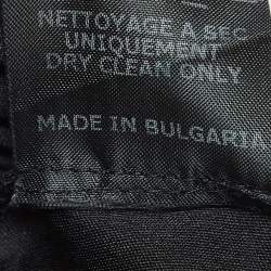 Pre Owned Isabel Marant Black Silk Gathered Blouse S