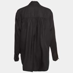 Isabel Marant Black Lyocell Berangere Blouse S