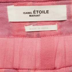 Isabel Marant Pink Inima Ikat Jacquard Shorts M