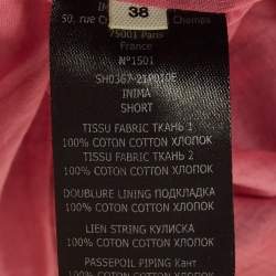 Isabel Marant Pink Inima Ikat Jacquard Shorts M