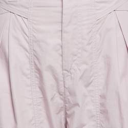 Isabel Marant Light Purple Cotton Pleated Trousers M