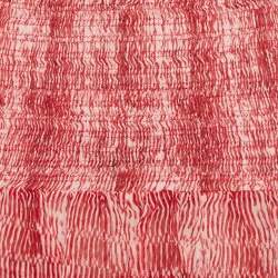 Isabel Marant Red Smocked Zelia Mini Skirt S