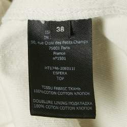 Pre Owned Isabel Marant Purple Tie-Dye Print Denim Jacket and Pants Set M