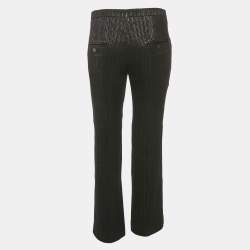 Isabel Marant Black Lurex Trousers M