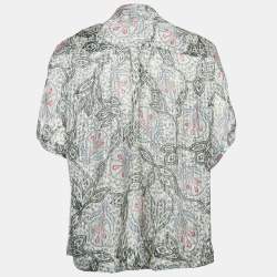 Isabel Marant Multicolor Printed Silk Blouse M